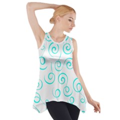 Pattern Side Drop Tank Tunic