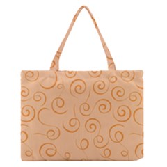 Pattern Medium Zipper Tote Bag