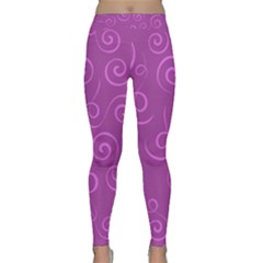 Pattern Classic Yoga Leggings by ValentinaDesign