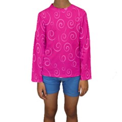 Pattern Kids  Long Sleeve Swimwear by ValentinaDesign