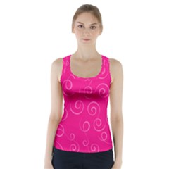 Pattern Racer Back Sports Top by ValentinaDesign