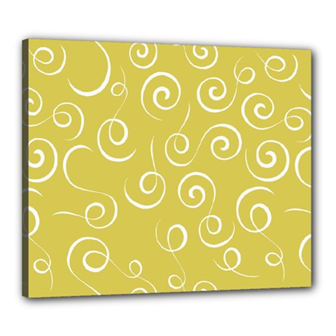 Floral Pattern Canvas 24  X 20  by ValentinaDesign