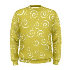 Floral Pattern Men s Sweatshirt by ValentinaDesign