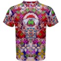 Hawaiian Poi Cartoon Dog Men s Cotton Tee View1