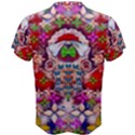 Hawaiian Poi Cartoon Dog Men s Cotton Tee View2