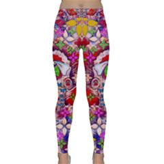 Hawaiian Poi Cartoon Dog Classic Yoga Leggings