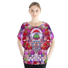 Hawaiian Poi Cartoon Dog Blouse