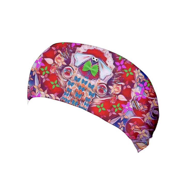 Hawaiian Poi Cartoon Dog Yoga Headband