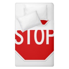 Stop Sign Duvet Cover Double Side (single Size) by Valentinaart