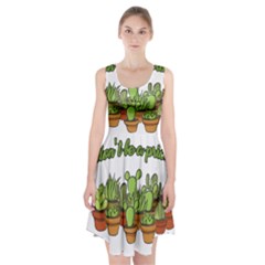 Cactus - Dont Be A Prick Racerback Midi Dress by Valentinaart