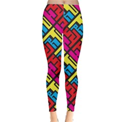 Hert Graffiti Pattern Leggings  by Nexatart