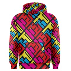 Hert Graffiti Pattern Men s Pullover Hoodie