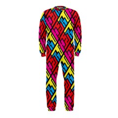 Hert Graffiti Pattern Onepiece Jumpsuit (kids) by Nexatart