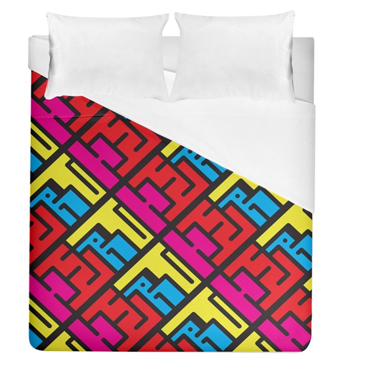 Hert Graffiti Pattern Duvet Cover (Queen Size)