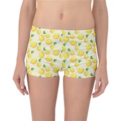 Lemons Pattern Reversible Bikini Bottoms by Nexatart