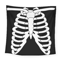 X Ray Square Tapestry (large) by Valentinaart