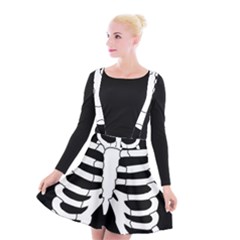 X Ray Suspender Skater Skirt