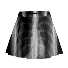 X Ray Mini Flare Skirt by Valentinaart