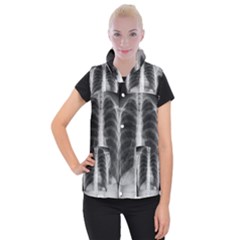 X Ray Women s Button Up Puffer Vest by Valentinaart