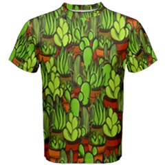 Cactus Men s Cotton Tee by Valentinaart