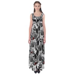 Cactus Empire Waist Maxi Dress by Valentinaart