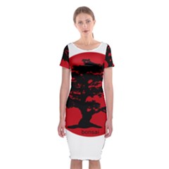 Bonsai Classic Short Sleeve Midi Dress by Valentinaart