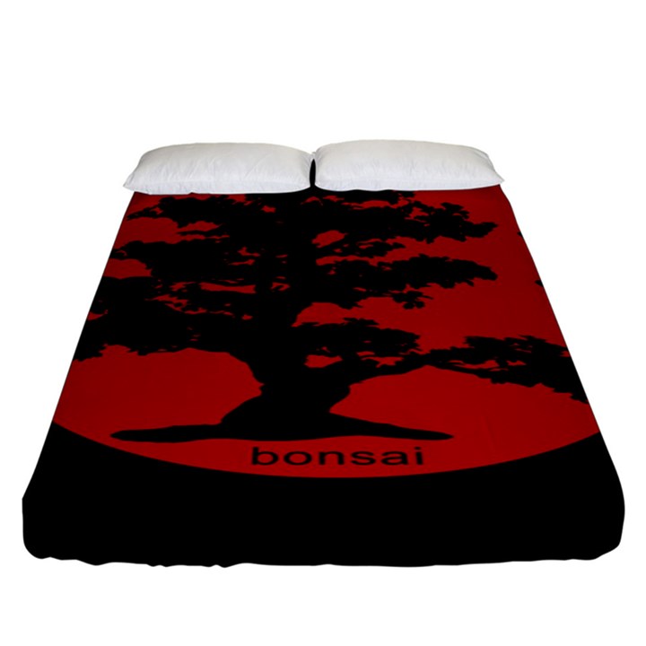 Bonsai Fitted Sheet (King Size)