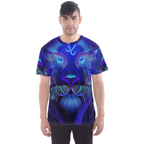 Sign Leo Zodiac Men s Sport Mesh Tee by Mariart