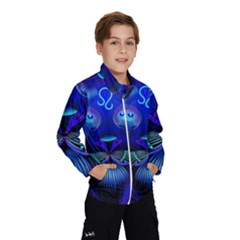 Sign Leo Zodiac Wind Breaker (kids) by Mariart