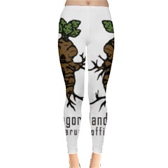 Mandrake Plant Leggings  by Valentinaart