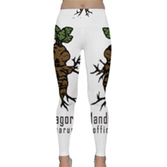 Mandrake Plant Classic Yoga Leggings by Valentinaart