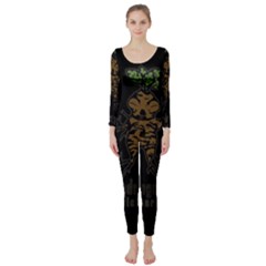 Mandrake Plant Long Sleeve Catsuit by Valentinaart