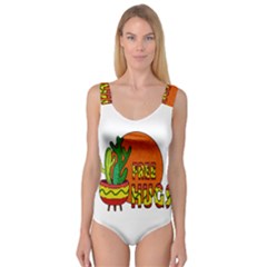 Cactus - Free Hugs Princess Tank Leotard  by Valentinaart