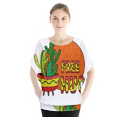 Cactus - Free Hugs Blouse