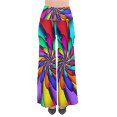 Star Flower Color Rainbow Pants by Mariart