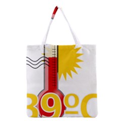 Thermometer Themperature Hot Sun Grocery Tote Bag by Mariart