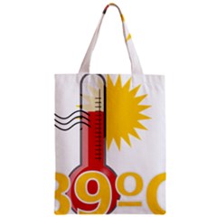 Thermometer Themperature Hot Sun Zipper Classic Tote Bag by Mariart