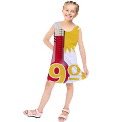 Thermometer Themperature Hot Sun Kids  Tunic Dress by Mariart