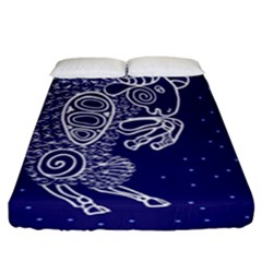 Aries Zodiac Star Fitted Sheet (king Size) by Mariart