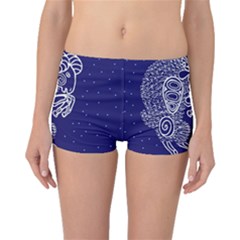 Aries Zodiac Star Boyleg Bikini Bottoms by Mariart