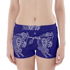 Aries Zodiac Star Boyleg Bikini Wrap Bottoms by Mariart