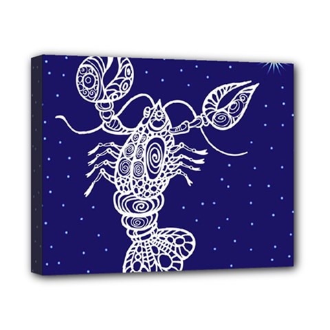 Cancer Zodiac Star Canvas 10  X 8  by Mariart