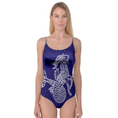 Capricorn Zodiac Star Camisole Leotard  by Mariart