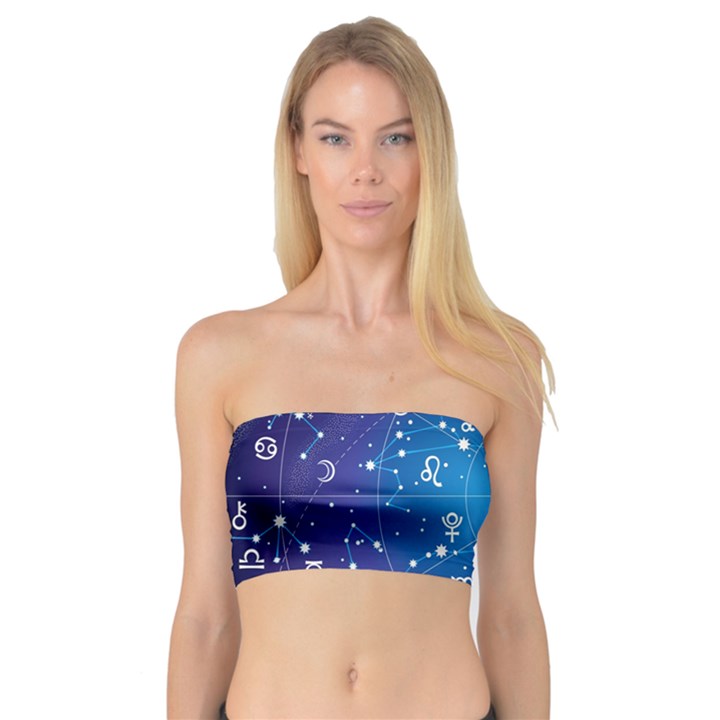 Astrology Illness Prediction Zodiac Star Bandeau Top