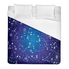 Astrology Illness Prediction Zodiac Star Duvet Cover (full/ Double Size) by Mariart