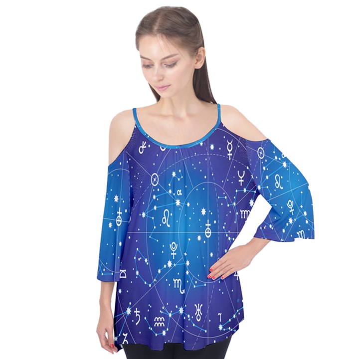 Astrology Illness Prediction Zodiac Star Flutter Tees