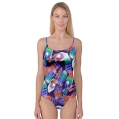 Bird Feathers Color Rainbow Animals Fly Camisole Leotard 