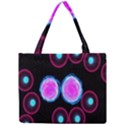 Cell Egg Circle Round Polka Red Purple Blue Light Black Mini Tote Bag View1