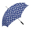 Birds Silhouette Pattern Straight Umbrellas View2