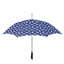 Birds Silhouette Pattern Straight Umbrellas View3